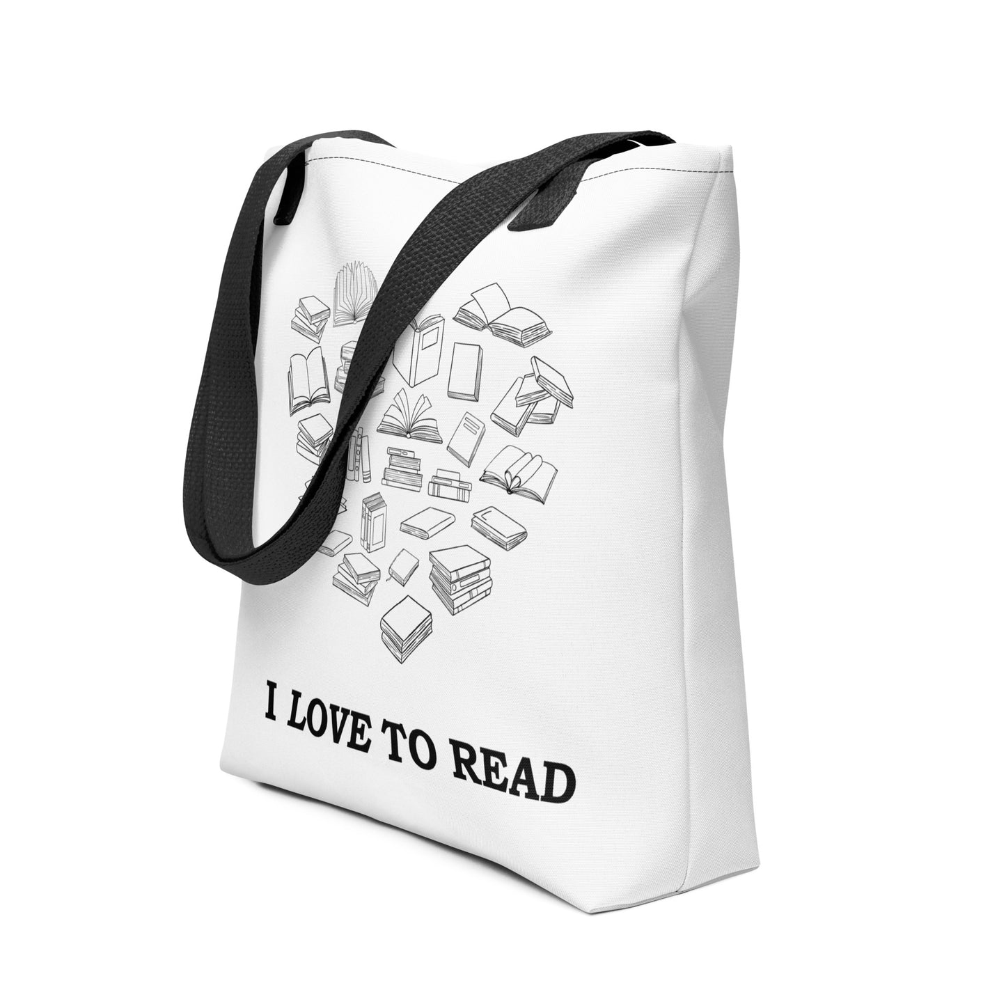 I Love to Read Tote bag