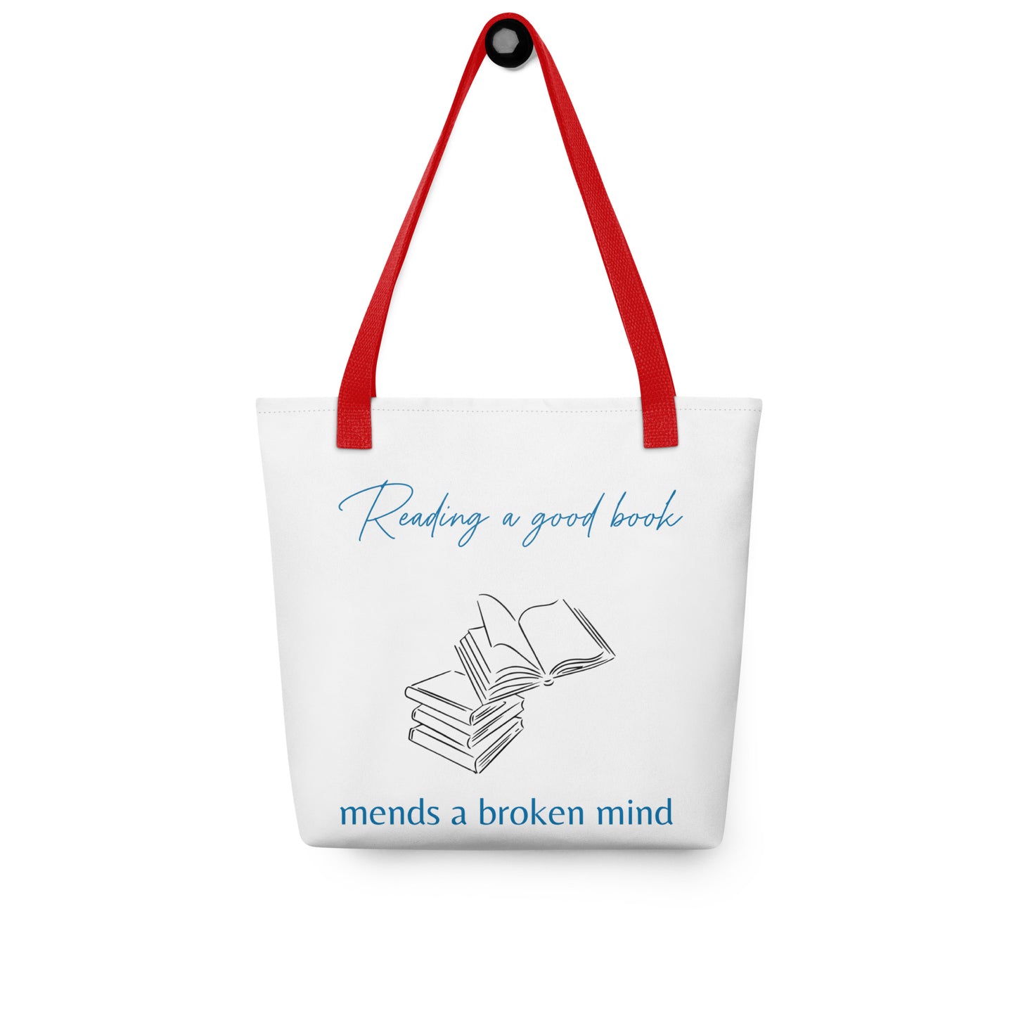 Reading a good book Tote bag