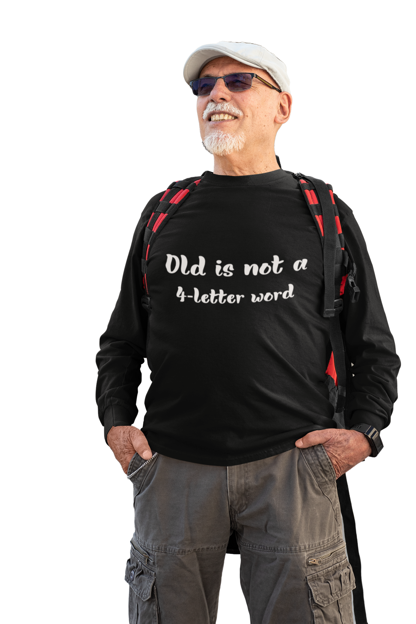 Old is Not a 4-letter Word long-sleeve shirt