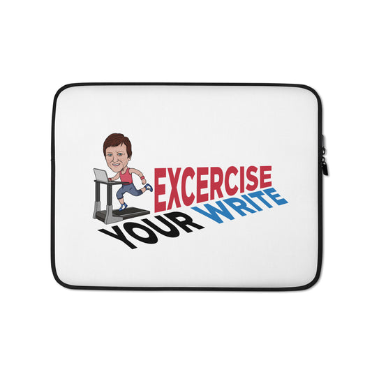 Exercise your write Laptop Sleeve