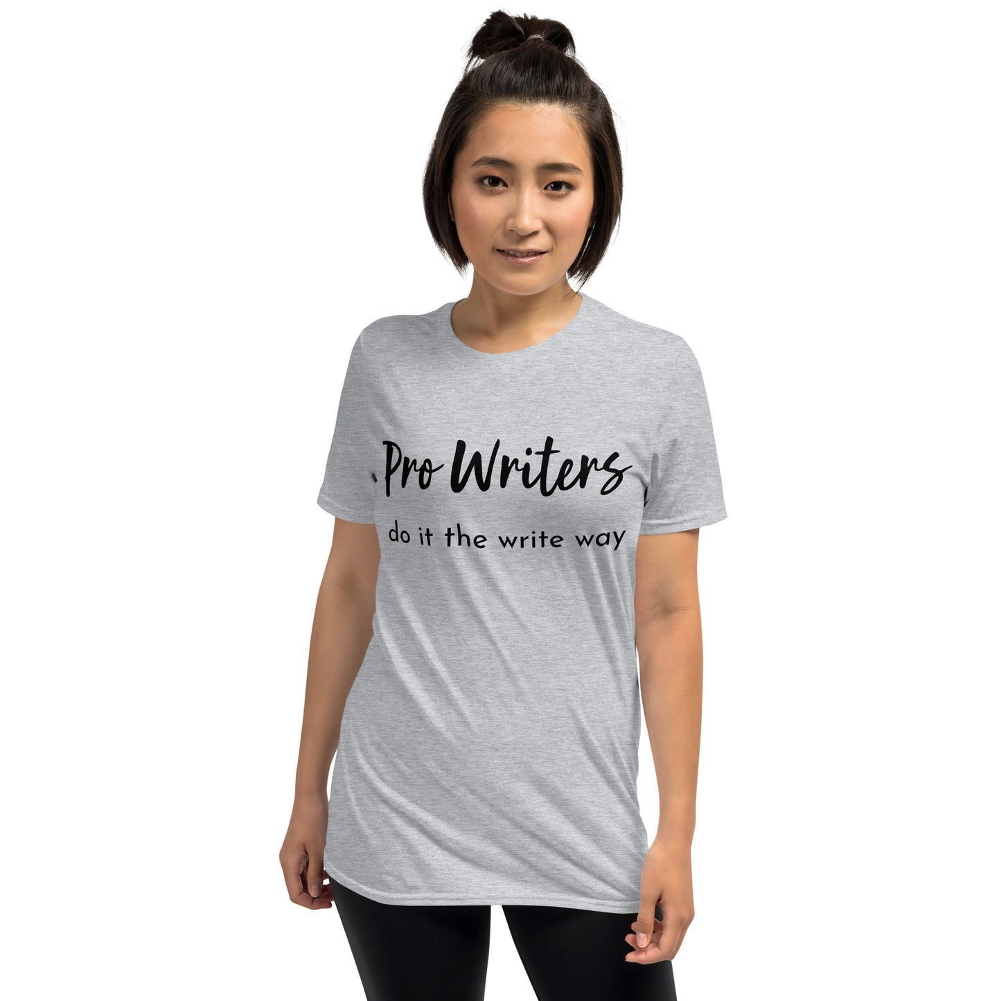 Pro Writers do it the Write Way Short-Sleeve Unisex T-Shirt