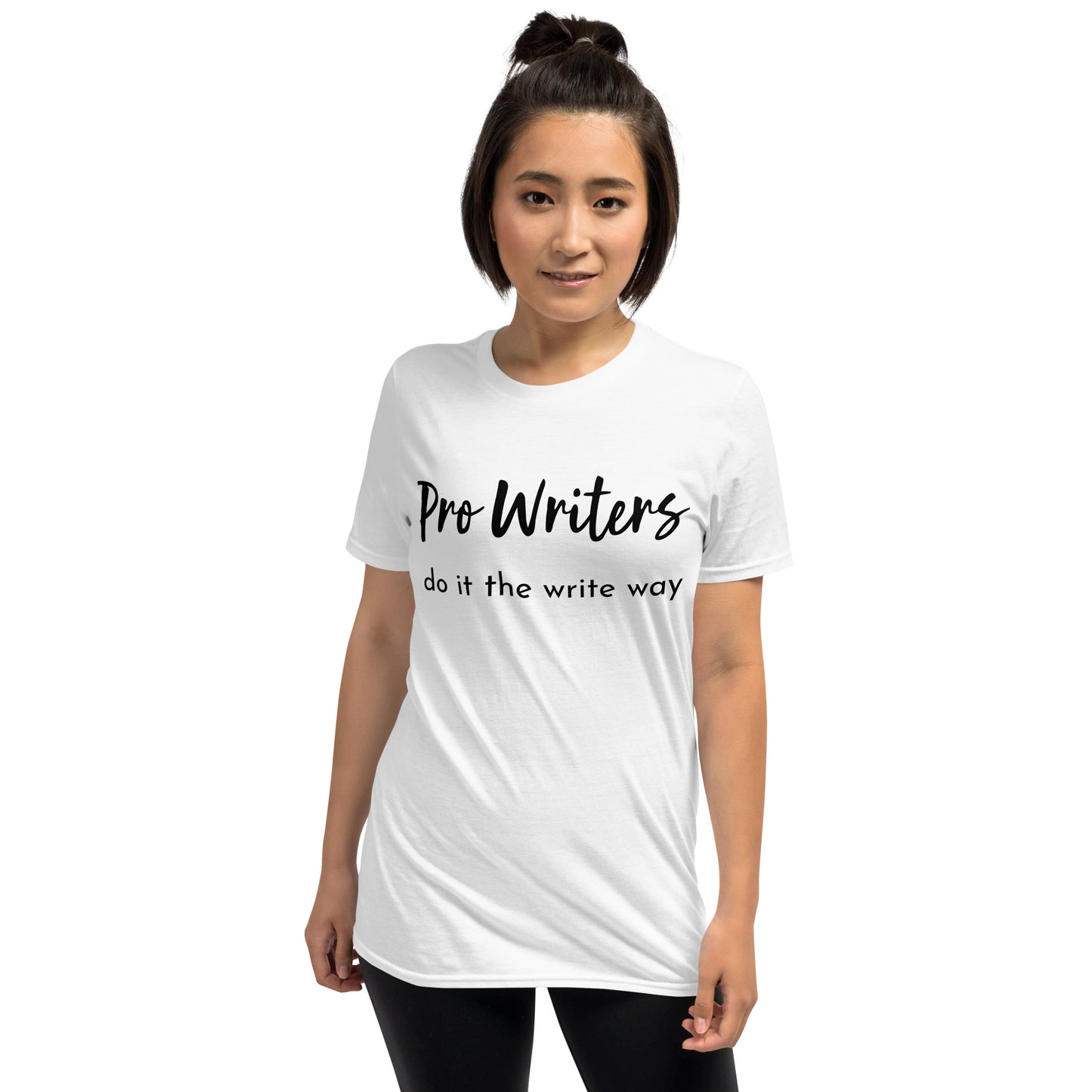 Pro Writers do it the Write Way Short-Sleeve Unisex T-Shirt