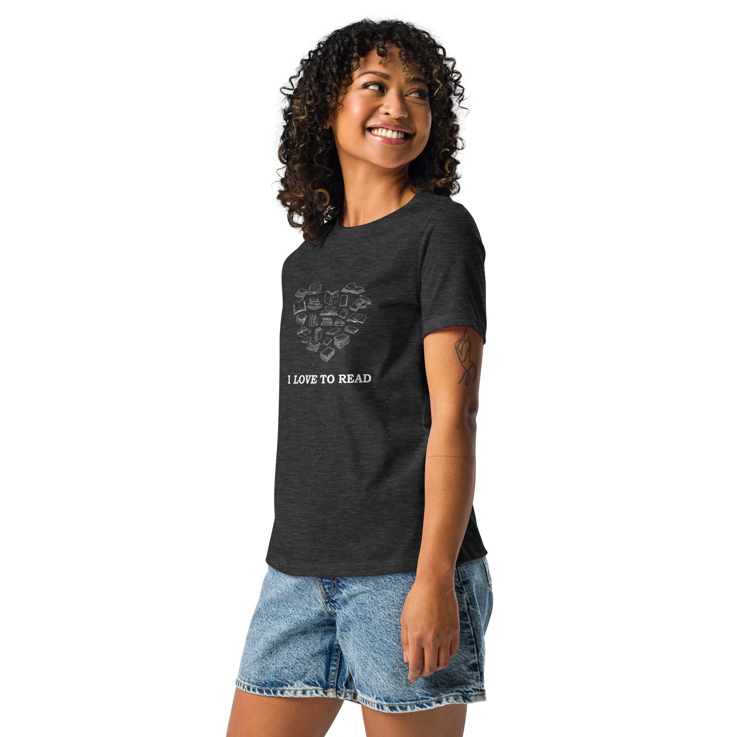 I Love to Read Women's Relaxed T-Shirt